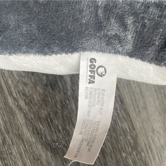 Goffa 12.5 Inch Stuffed Shark-'I Chews You'-Gray-SOFT!-GUC - Picture 3 of 8